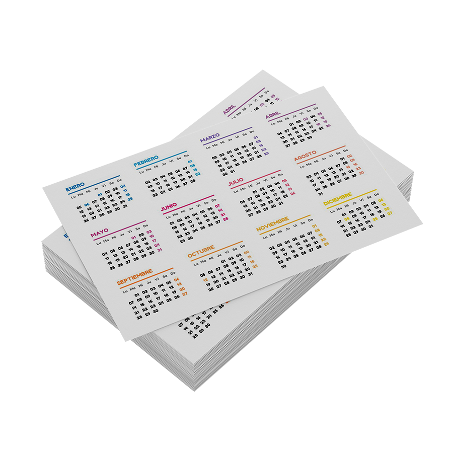 Mockups 900x900px calendario bolsillo simple